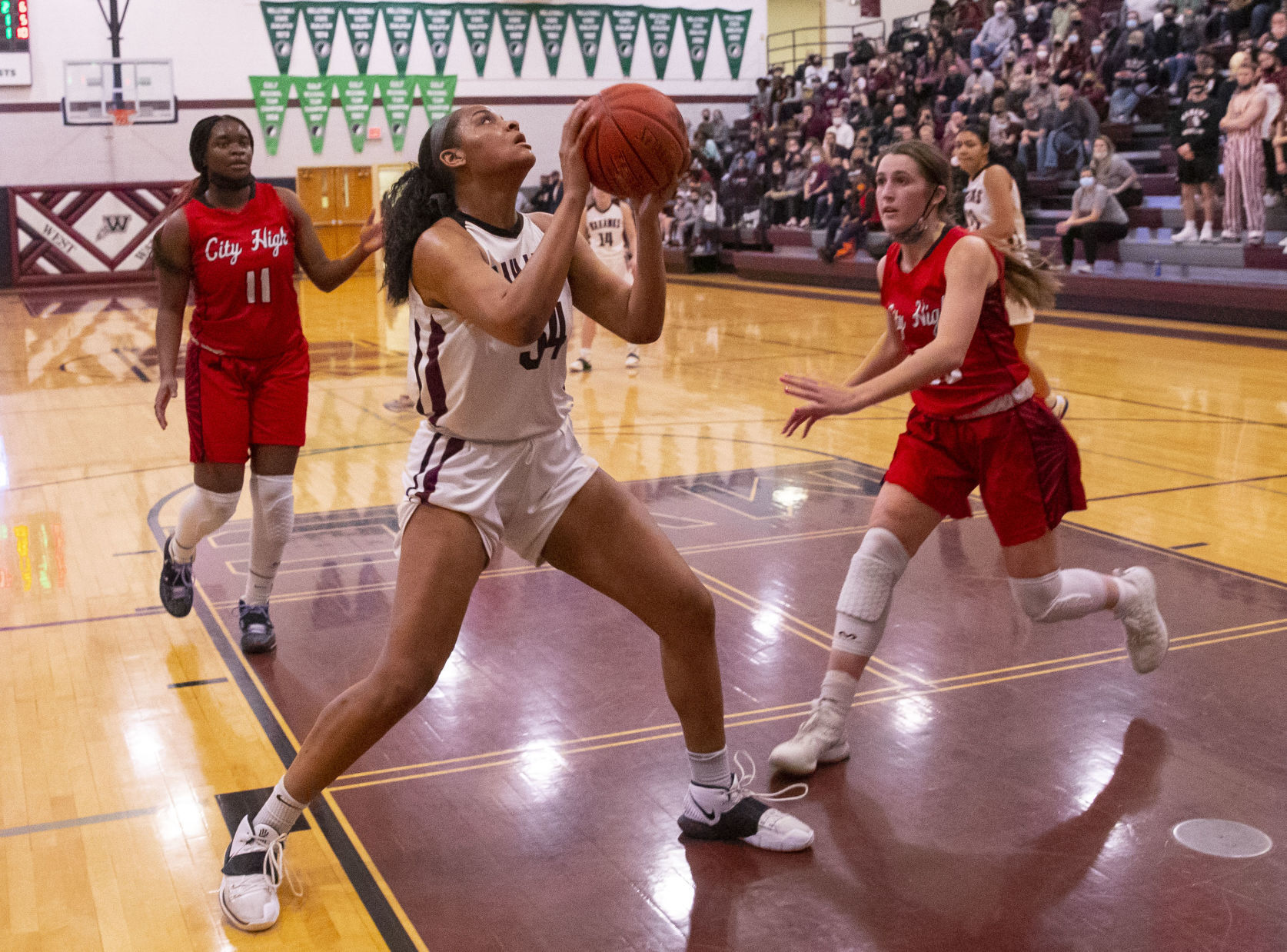 GBBall Waterloo West vs. Iowa City High 9
